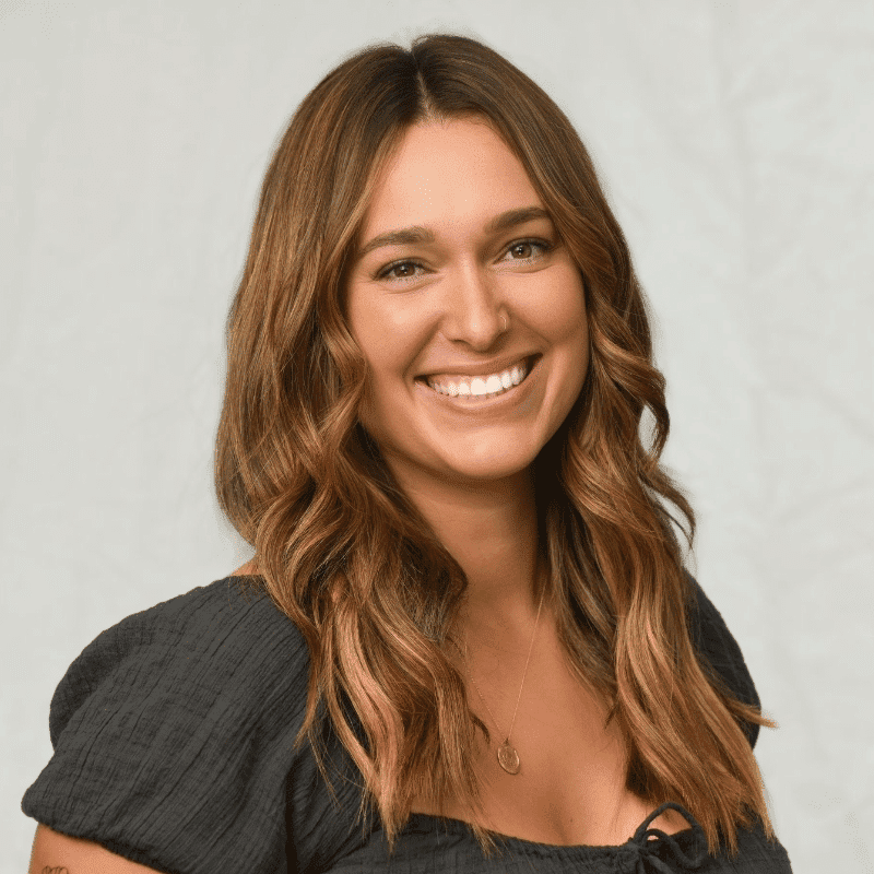 Portrait of Chellia Crowley, a professional stylist at Michael Anthony Salon, showcasing their expertise and style.